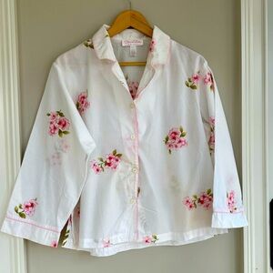 Vintage Oscar de la Renta Pajama Top
